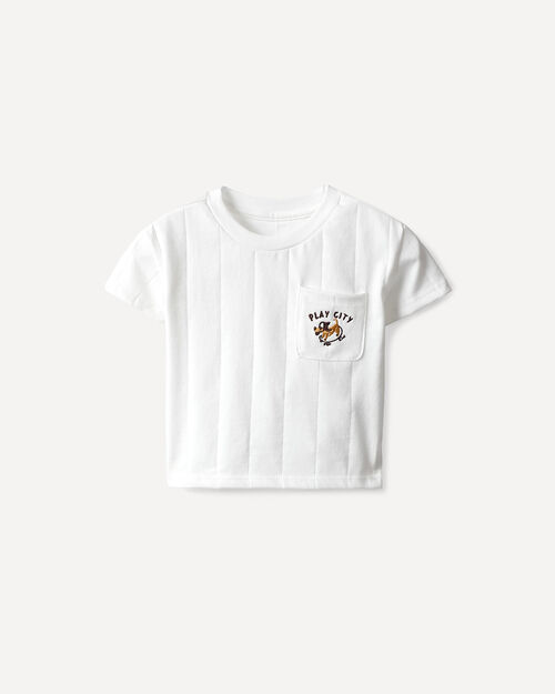 Playera Boxy Textura