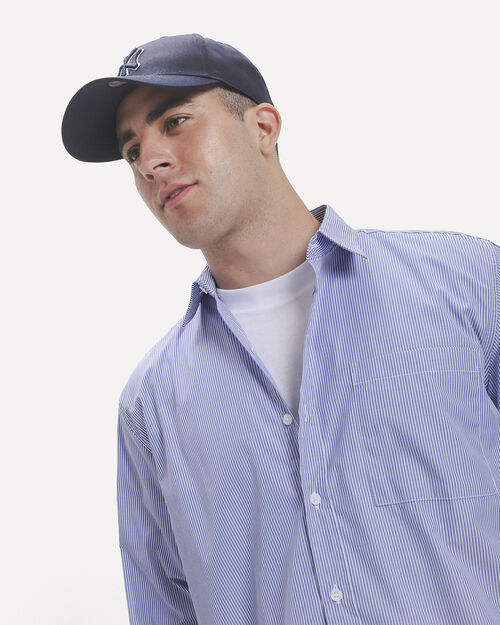 Camisa Azul Rayas