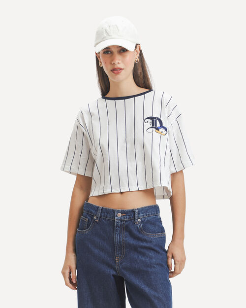 Playera Cropped Donald