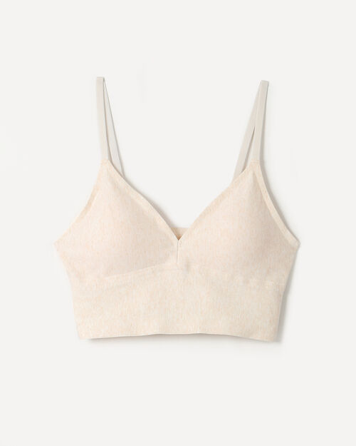 Top Beige Tirantes