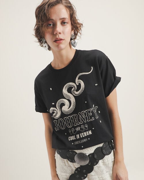 Playera Aplicaciones Relaxed