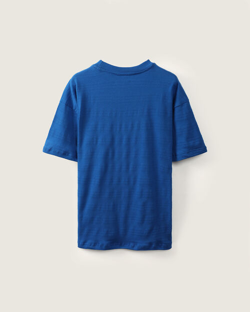 Playera Azul Dise&ntilde;o Rayas