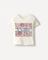 Playera Texto Enjoy,BLANCO P9