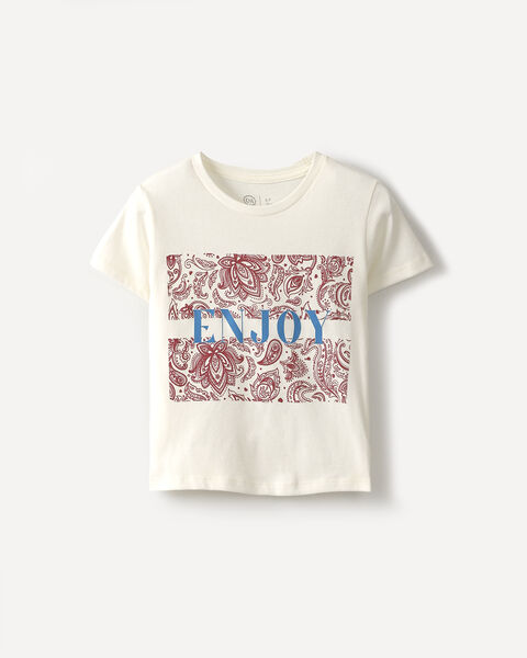 Playera Texto Enjoy