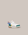 Tenis Bota Bloques,BLANCO