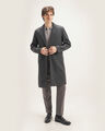 Abrigo Largo Café,GRIS CARBON