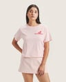Playera B&aacute;sica Dise&ntilde;o,ROSA PASTEL