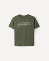 Playera Gr&aacute;fico Tenis,OLIVO