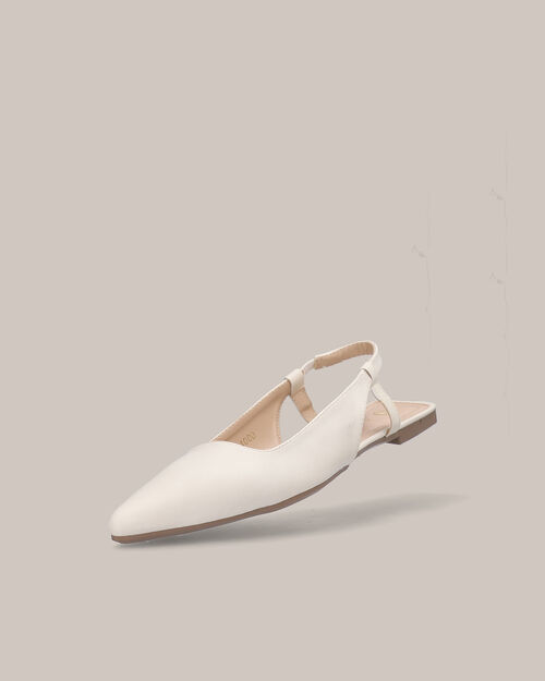 Balerina Destalonada Blanco