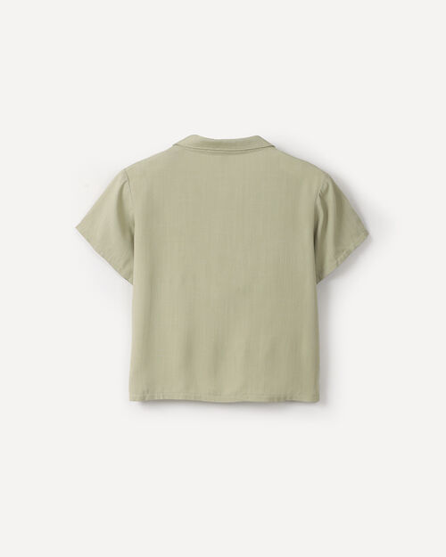Camisa Verde Botones