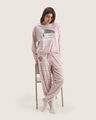 Jogger Pijama Peanuts,BLANCO HUESO