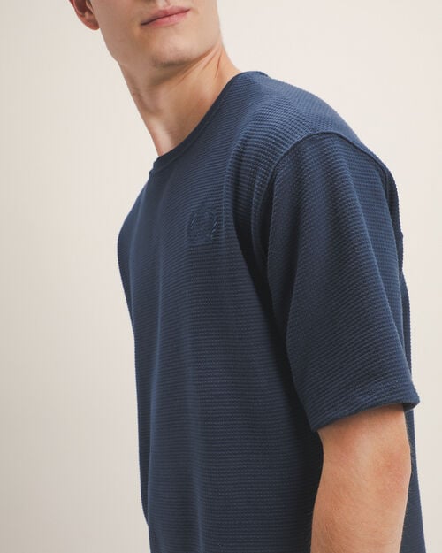 Playera Azul Marino S&oacute;lida