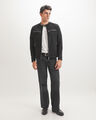 Chamarra Biker Negra,NEGRO P1