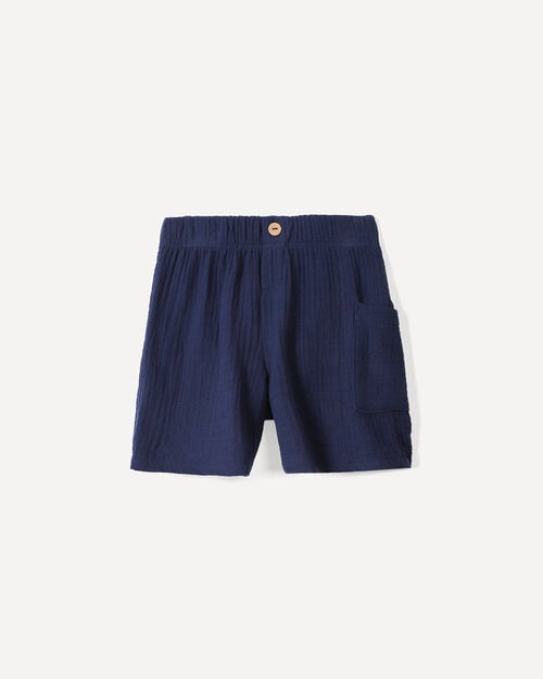 Short Azul Textura
