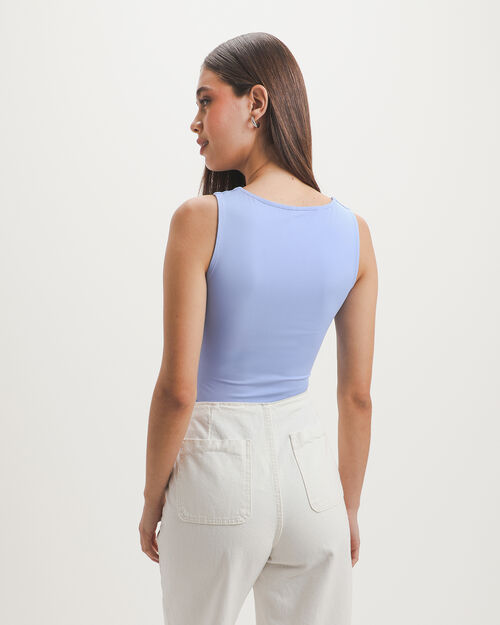 Top Azul B&aacute;sico