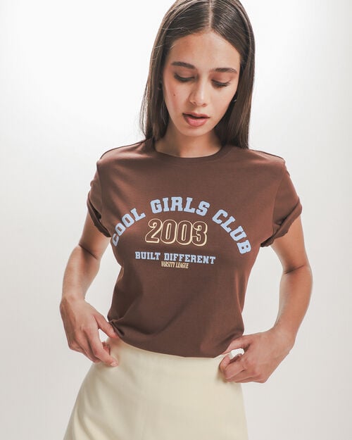Playera Regular Caf&eacute;