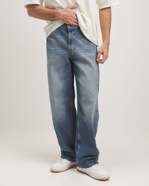 Jeans Azul Fit Baggy