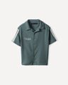 Camisa Verde Boxy,VERDE