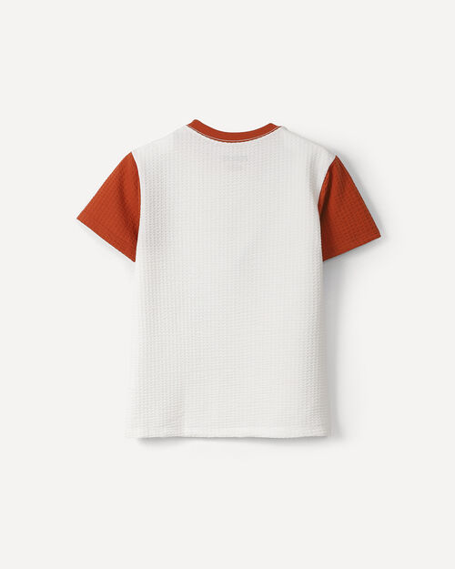 Playera Naranja Peanuts