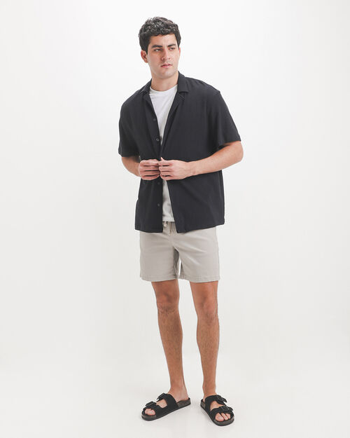 Short Casual Beige