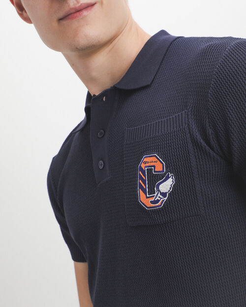 Polo Azul Slim