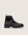Bota Combat Monocolor,NEGRO