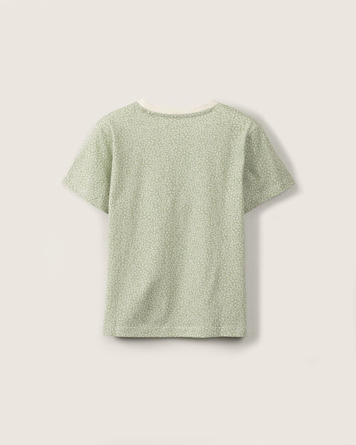 Playera Manga Corta Flores