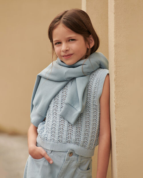 Chaleco Tejido Crochet