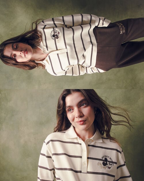 Polo Rayas Mickey Mouse