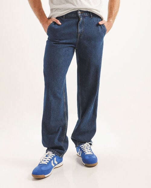 Jeans Azul Relaxed Straight