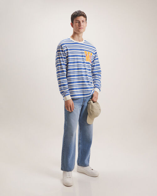 Playera Rayas Manga Larga