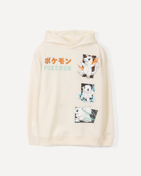 Sudadera Pok&eacute;mon Blanca