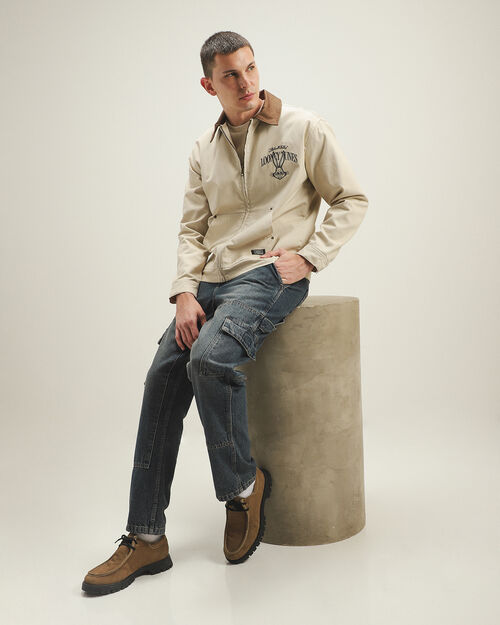 Jeans Cargo Azul
