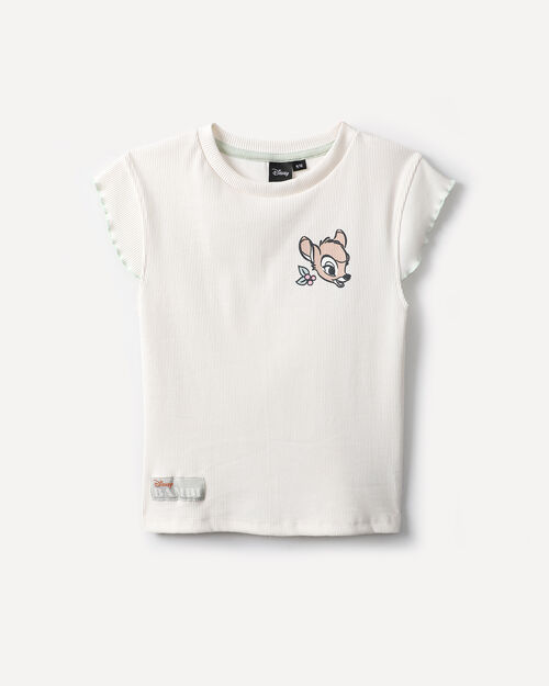 Playera Bambi Con Textura