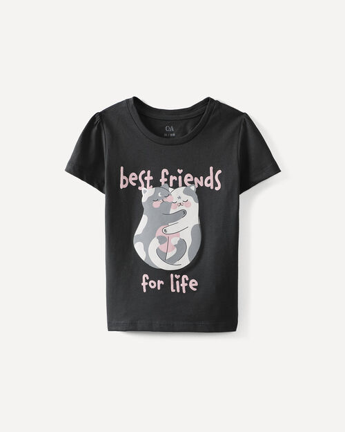 Playera Gr&aacute;fico Gatos