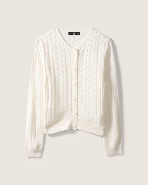 Suéter De Punto Blanco