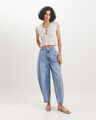 Jeans Fit Barrel Carpintero,AZUL CIELO