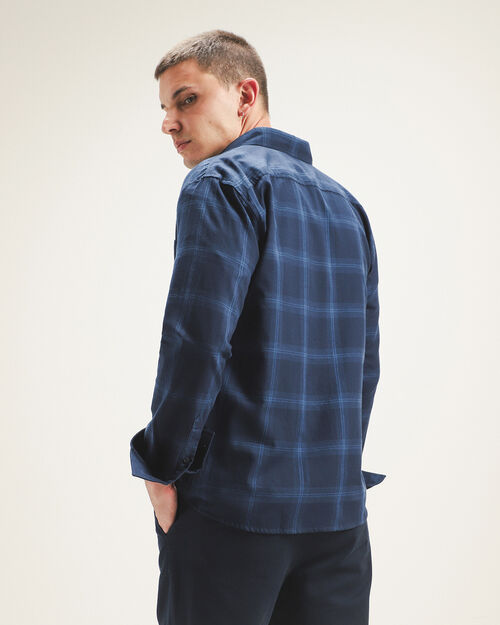 Camisa Azul Fit Relaxed