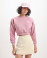 Sudadera Cerrada Blanco,ROSA EMPOLVADO