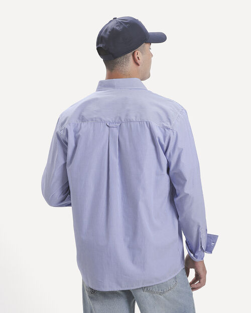 Camisa Azul Rayas