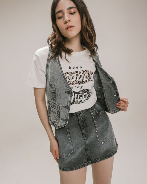 Playera Manga Corta Blanca