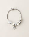Pulsera Charms Plateada,PLATEADO P1
