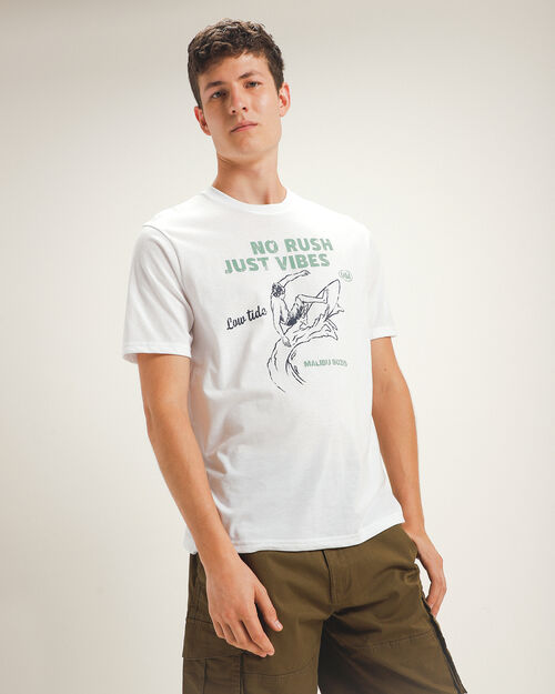 Playera Blanca Fit Regular