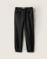 Jogger Negro De Mezclilla,NEGRO
