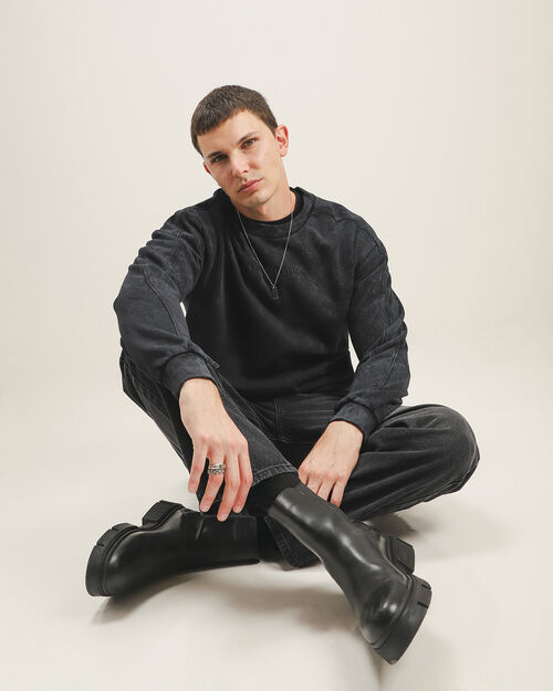 Sudadera Negra Oversize