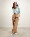 Pantalón Wide Leg,KAKHI