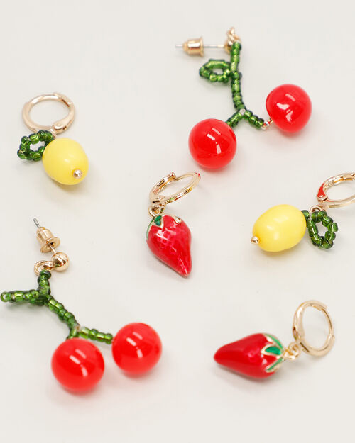 Set Aretes Frutas