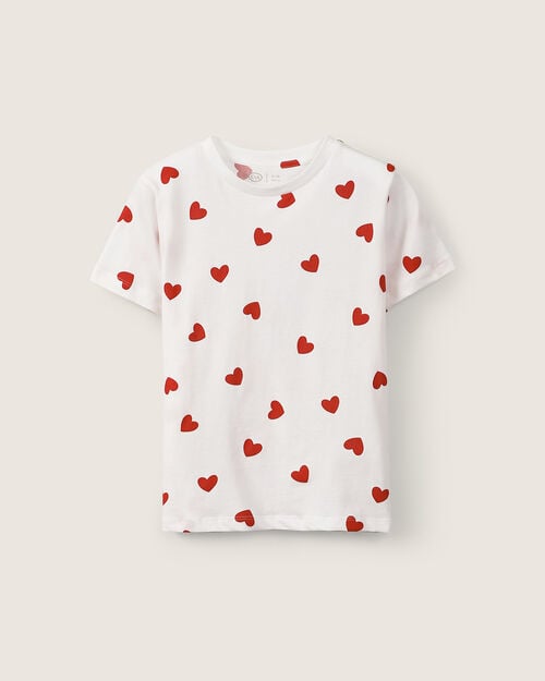 Playera Dise&ntilde;o Corazones