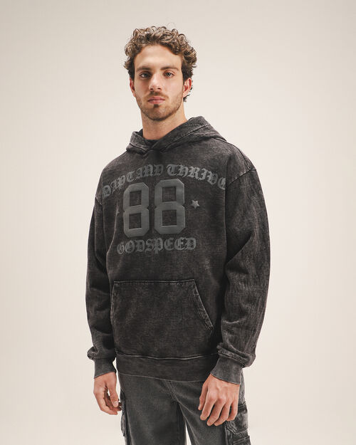 Sudadera Hoodie Negra