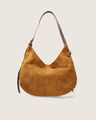 Bolso Hobo Con Textura,CAFE P1